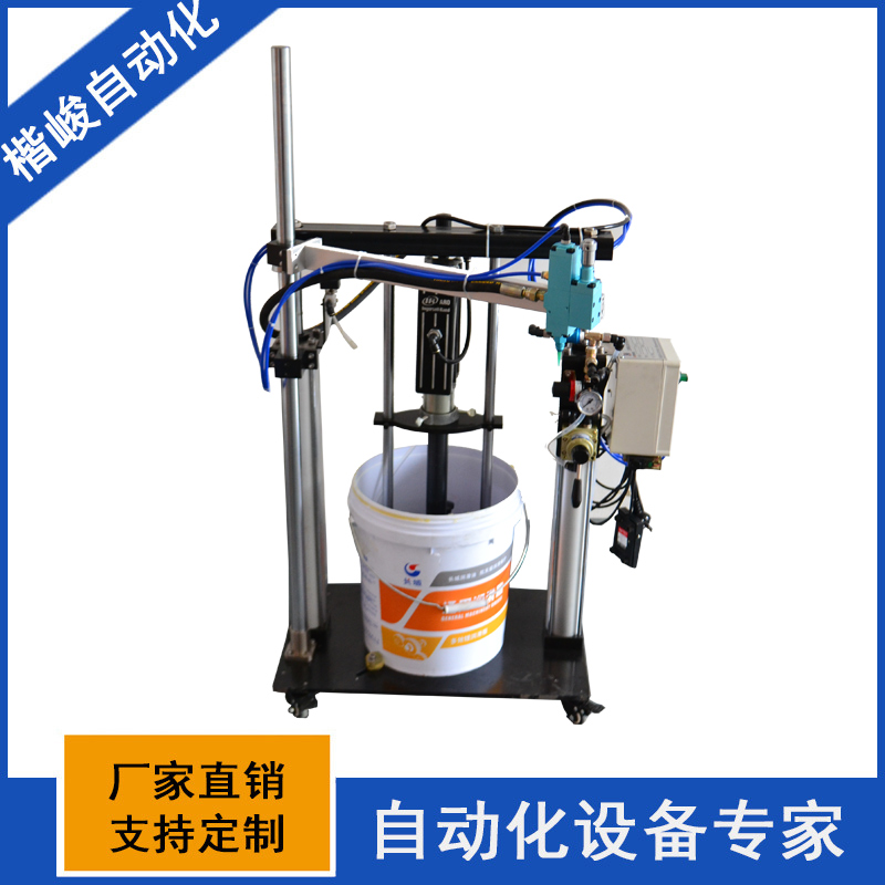 上海楷峻黄油注入机器人 黄油涂胶机 半自动灌胶机设备厂家可定制