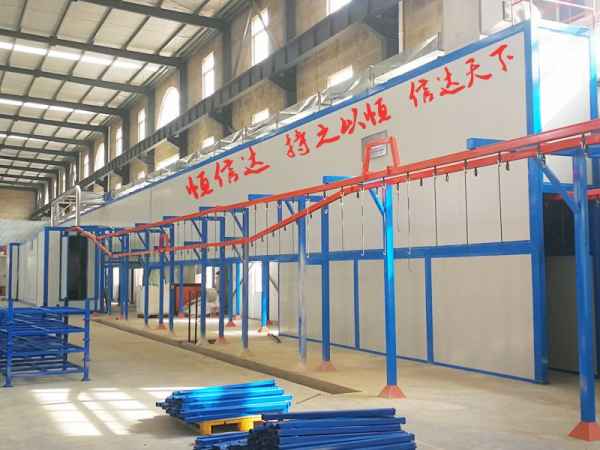 武汉仓储货架自动化设备喷涂生产线厂家直销