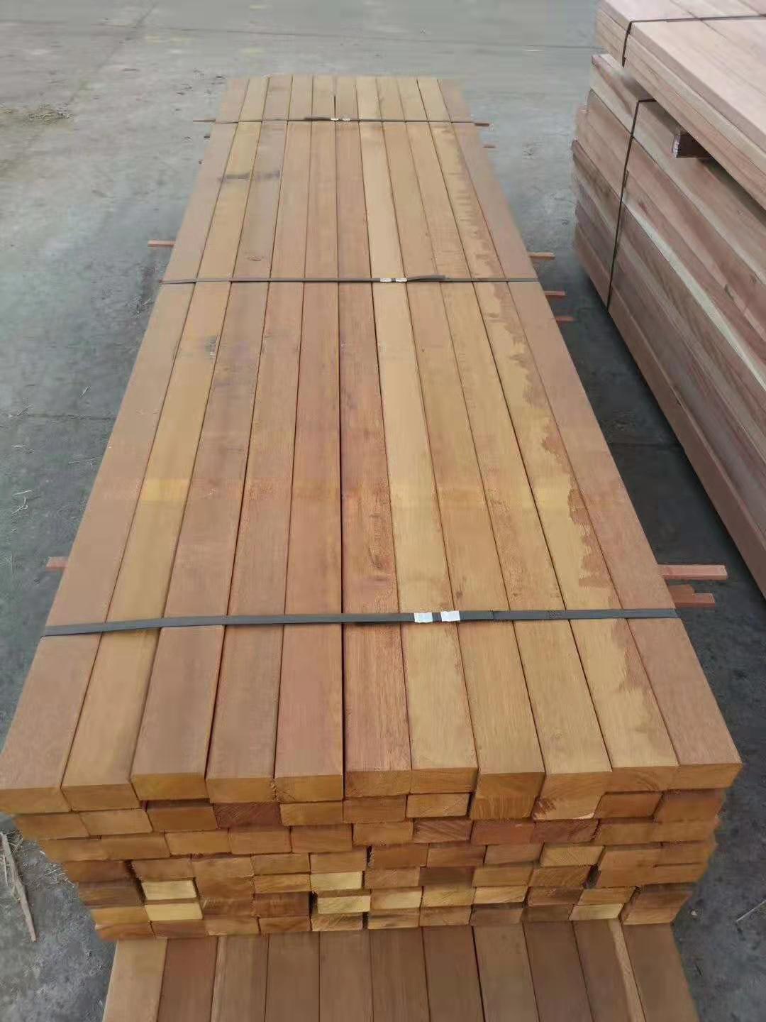 菠萝格木方实木板材原木料户外防腐木条方木户外木板原林方室外