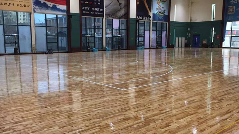 宁夏篮球馆运动木地板批发