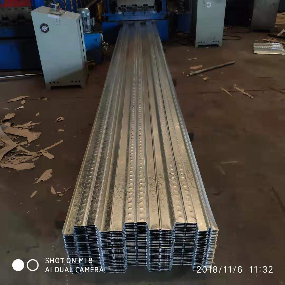 出口美洲钢承板 镀锌压型钢板 楼承板75-230-690型