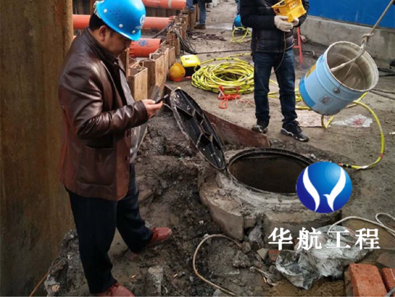 南京潜水蛙人水下封堵污水管道、市政污水封堵公司