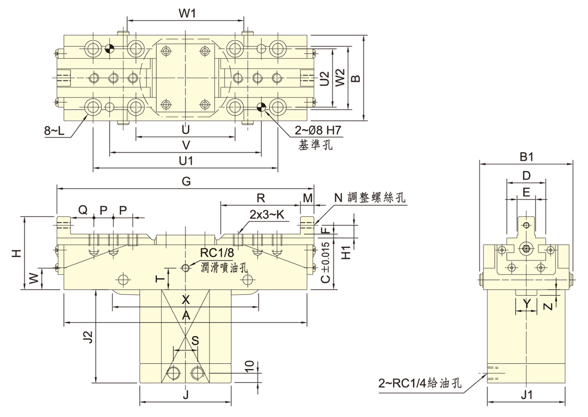 同步夹具