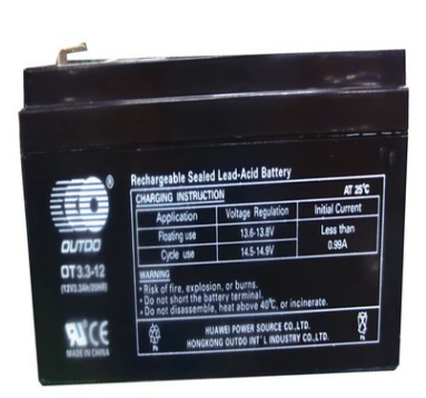 奥特多蓄电池OT3.3-12 12V3.3AH OUTDO蓄电池价格参数