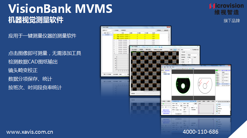 维视智造机器视觉VisionBank MVMS视觉测量软件