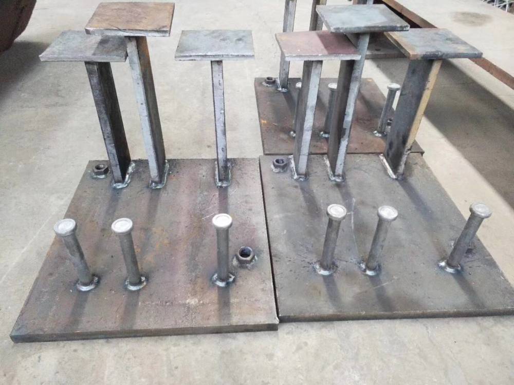 临时支座钢套筒-楔形钢板-斜铁-下拉线锚板-抱箍-各种钢板焊接加工件