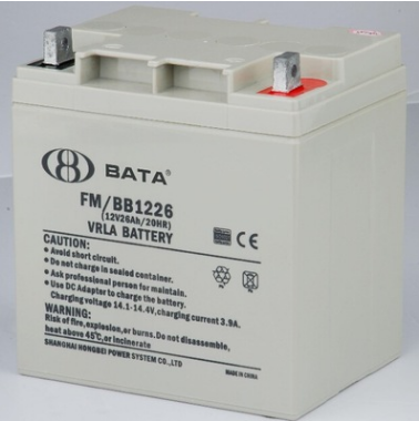 鸿贝蓄电池FM/BB1226T BATA蓄电池12V26AH价格