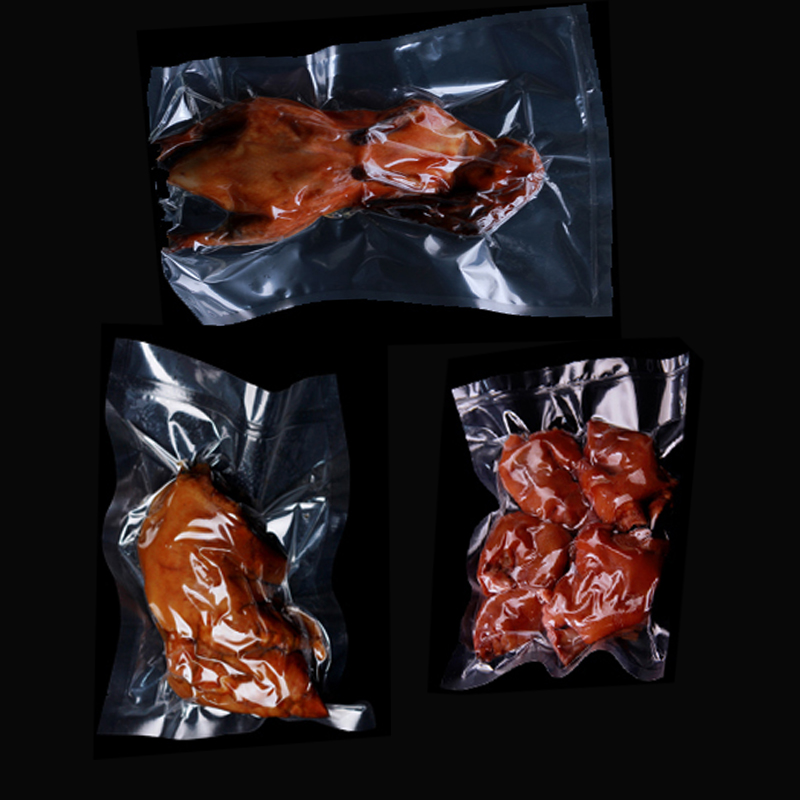 双尼龙真空塑料袋 猪蹄猪耳朵烧鸡包装袋 耐穿刺高温蒸煮袋