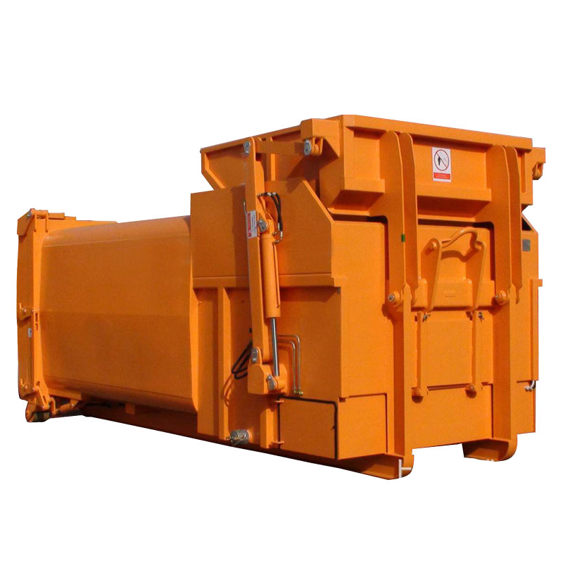 一机两箱垃圾中转设备_城市垃圾压缩机_处理50吨垃圾中转设备