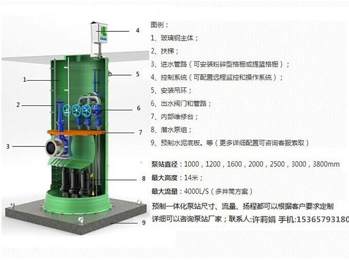 湖南长沙地区一体化预制泵站67厂家67