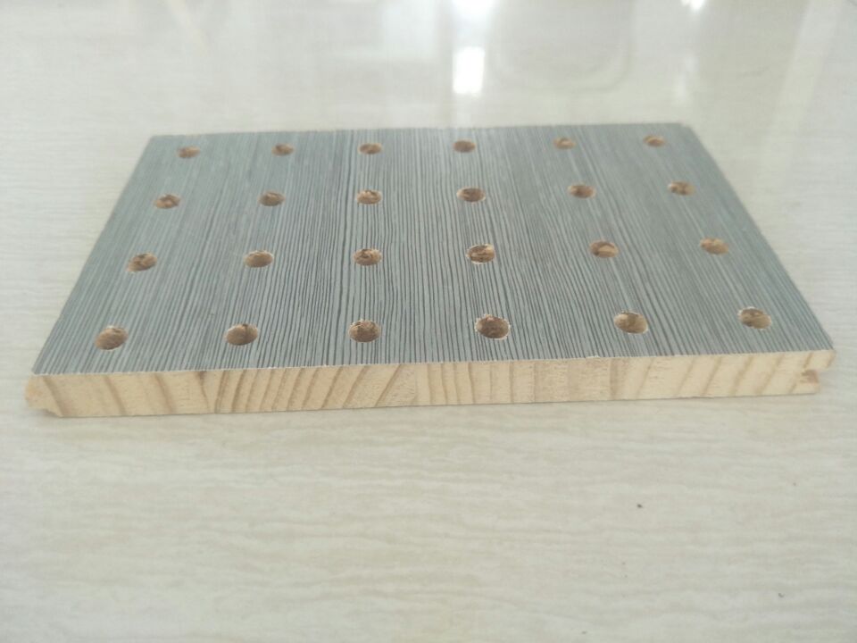 木质吸音板 槽木打孔隔音板 学校琴房吸音板