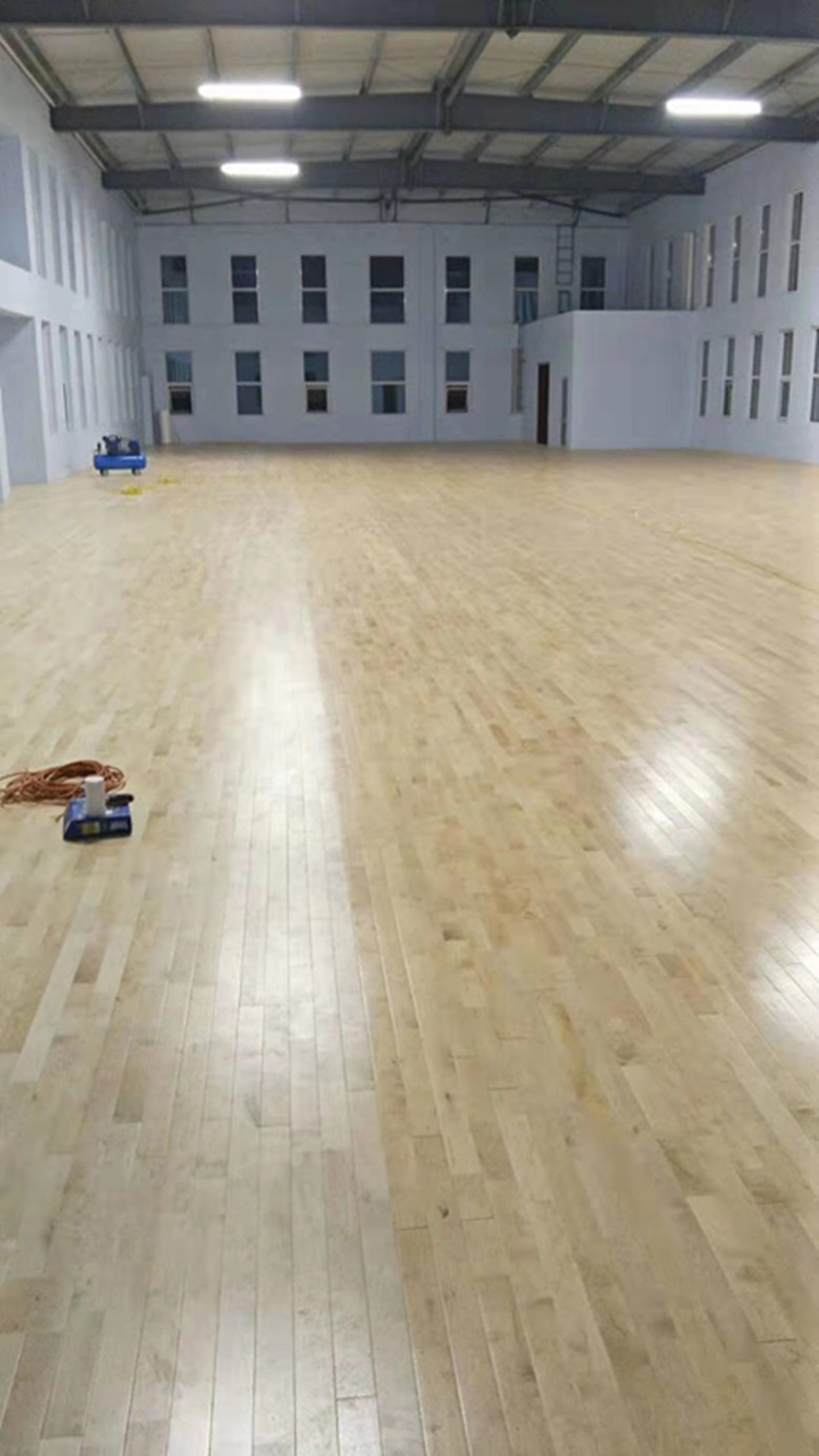 汉寿县单龙骨羽毛球馆木地板厂 羽毛球馆运动木地板