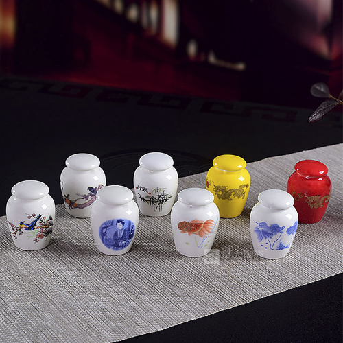 景德镇陶瓷茶叶罐生产定制