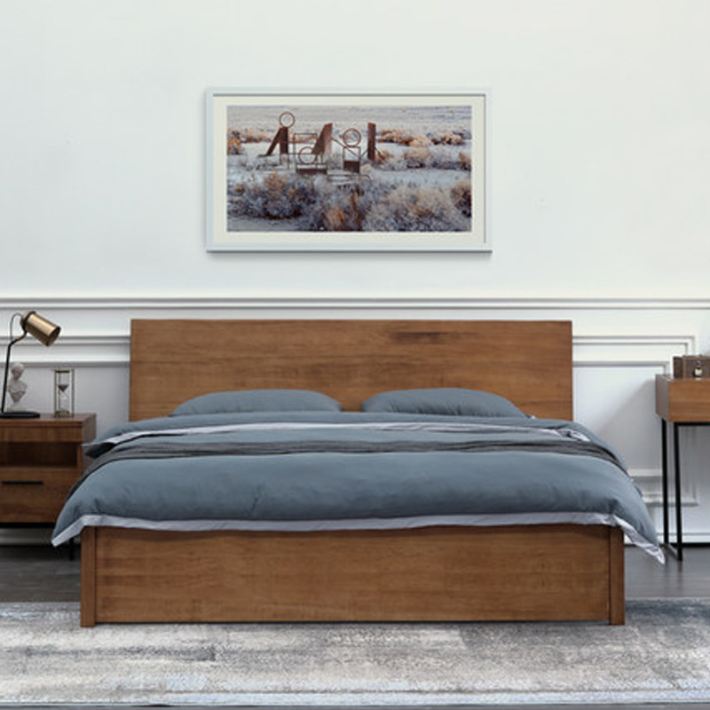 双人床实木床怎么挑选,哪家实木床质量比较好