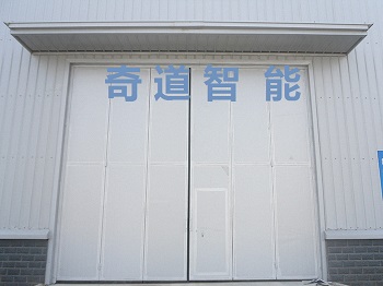 菏泽折叠门厂家 钢质折叠大门 免维护 环保真品