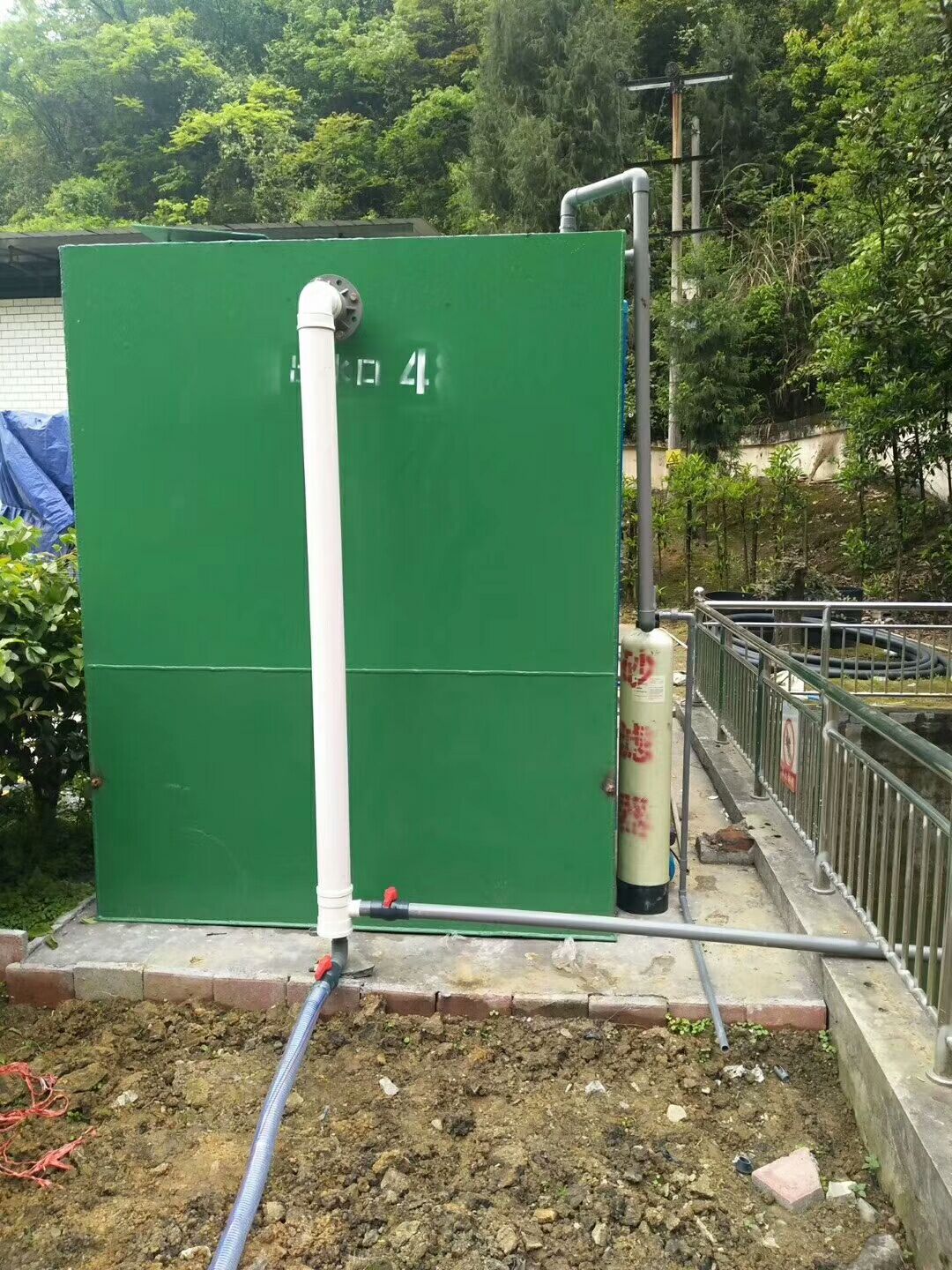 日处理35立方米生活地埋式污水处理设备
