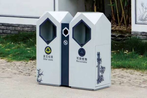 湘潭不锈钢垃圾分类亭 垃圾亭制作图片 支持定制
