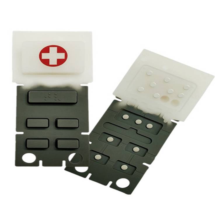 医疗设备硅胶按键|橡胶导电垫片|RiZhiXin Rube 硅胶定制开模