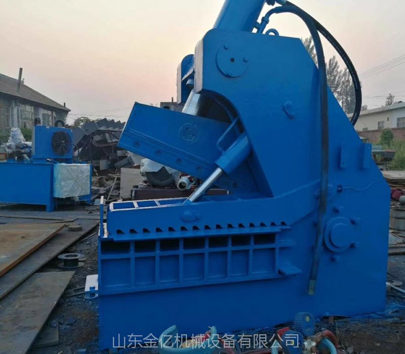 广州热销大型废铁钢板液压切断机 500吨虎头剪切机参数价格 山东金亿液压机械