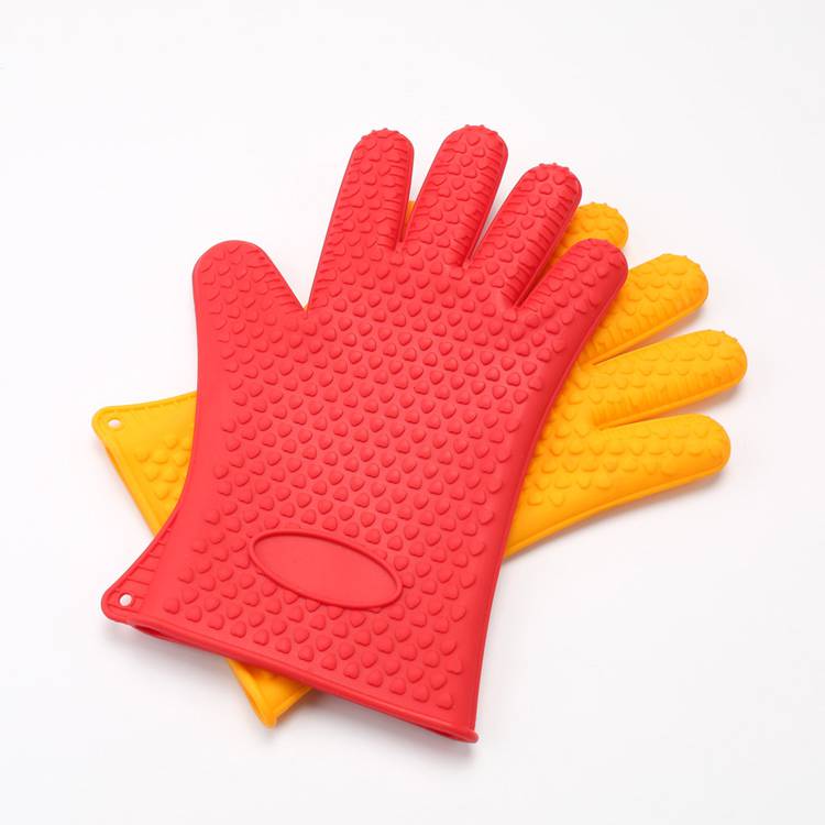 硅胶手套；硅胶隔热手套， 硅胶制品