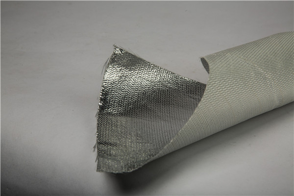 铝箔玻纤反辐射隔热防火护毯