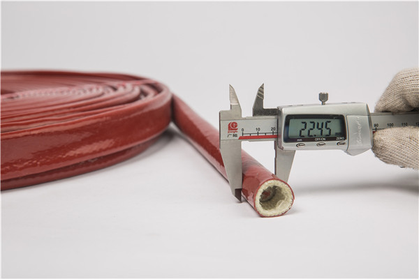 耐高温800℃红色硅胶套管