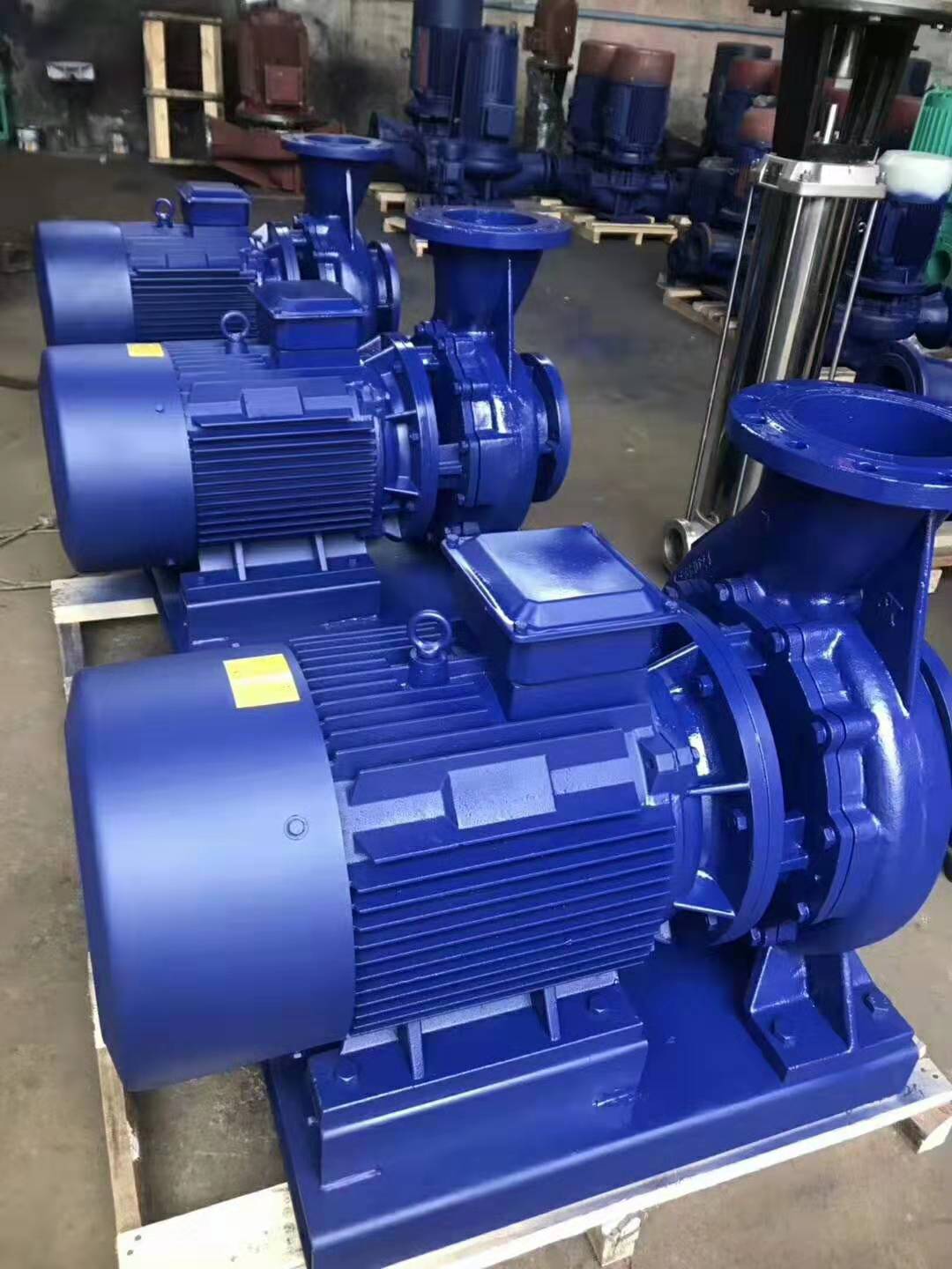 ISW80-100卧式管道离心泵 清水泵 循环泵