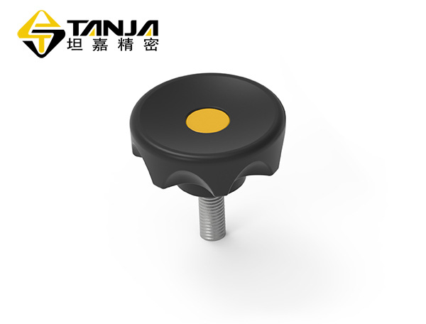 TANJA T79波纹旋钮 聚酰胺机床旋钮 零件设备手柄旋钮