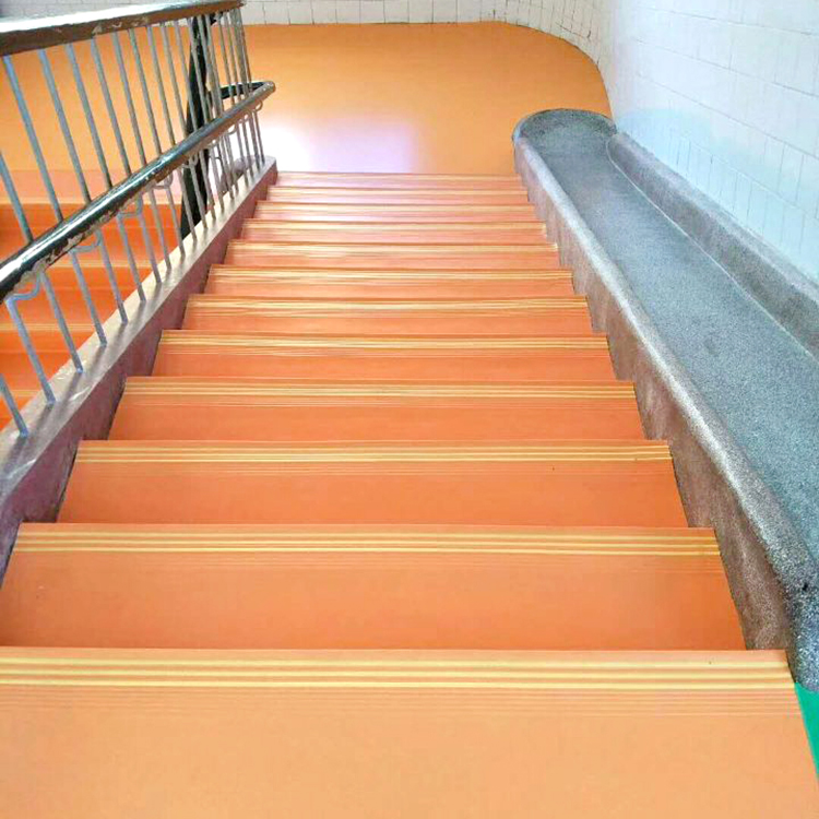 河北省供应整体PVC塑胶耐磨楼梯台阶踏步