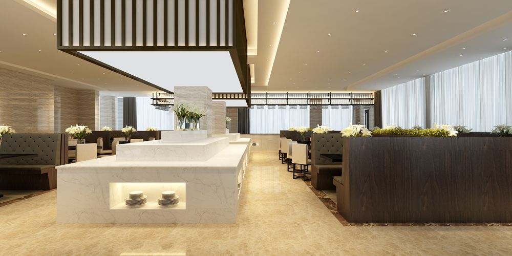 浙江品质好餐厅设计方案 上海七原空间设计供应