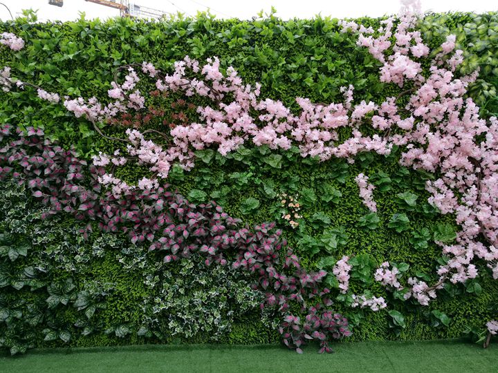 西安绿植墙,墙面装饰用假植物墙,仿真绿植墙定制厂家