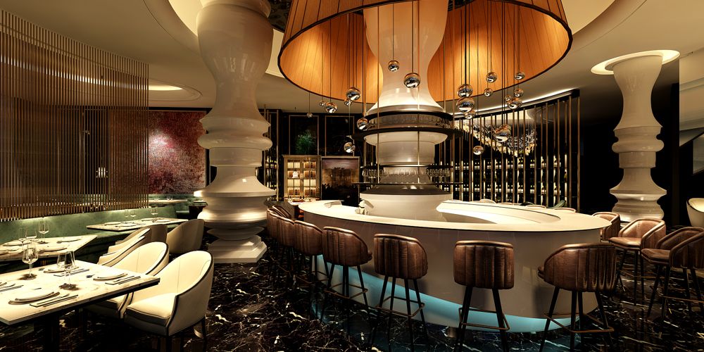 江苏原创的西餐厅设计免费咨询 上海七原空间设计供应