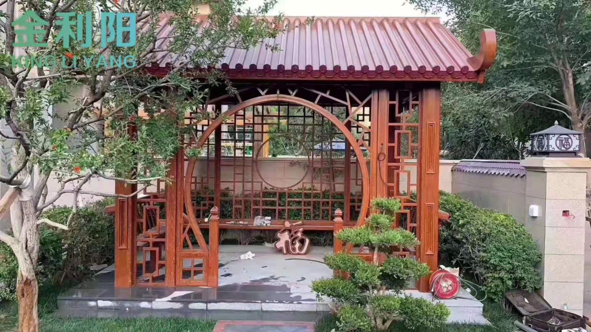 青岛内院小凉亭设计
