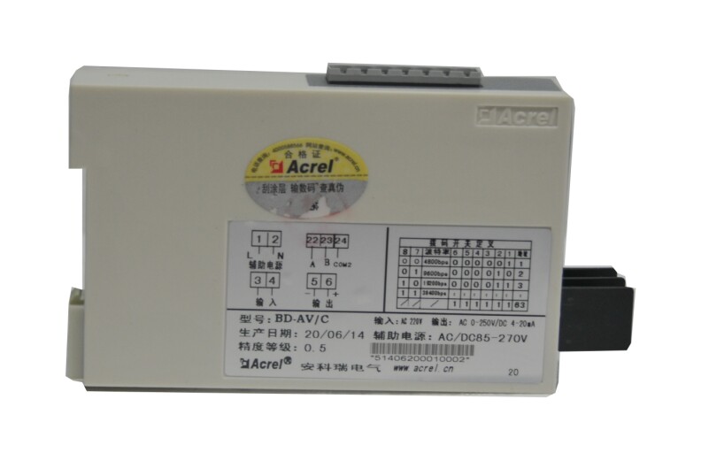 BD-AV安科瑞正品直发测量单相交流电压