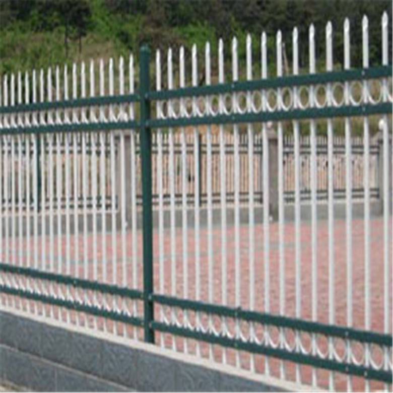 围墙方管栏杆 别墅围墙护栏 小区围栏