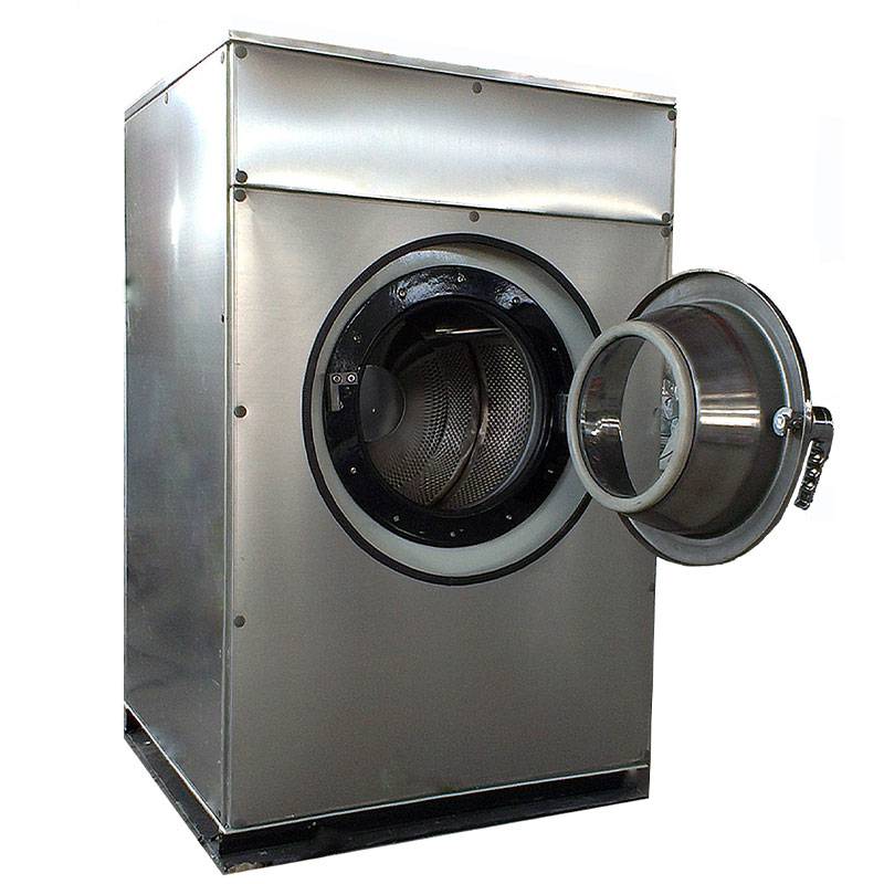 雅洁15公斤小型全不锈钢，毛巾服装洗涤**，电加热型全自动洗脱两用机