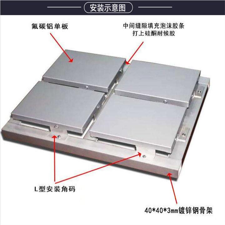 氟碳铝单板幕墙生产