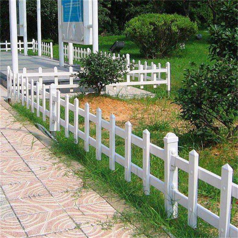 合肥市政绿化栏杆 PVC花坛护栏 园艺绿化带围栏