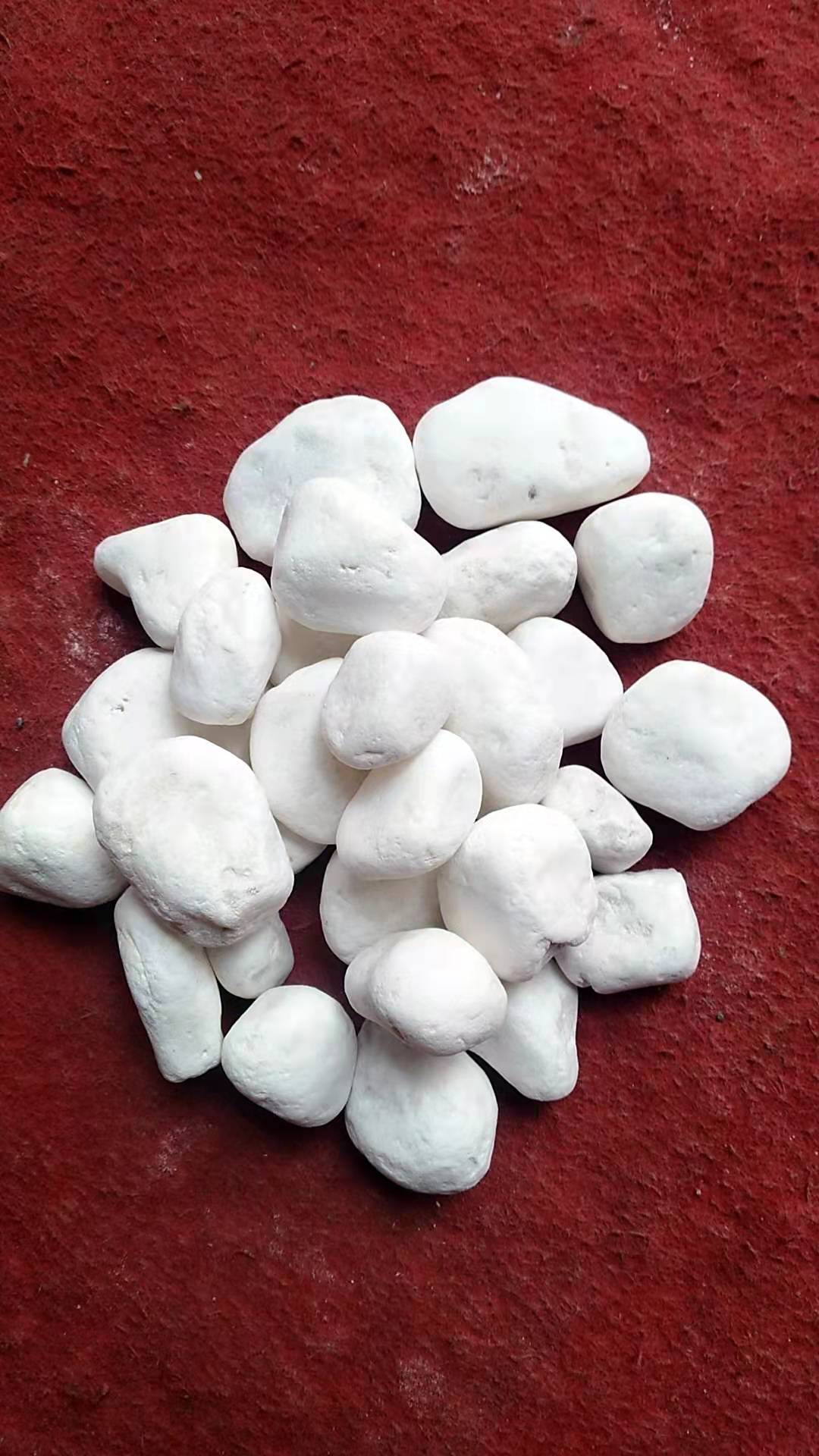 陕西西安**白石子机制白色鹅卵石绿化用白色鹅卵石厂家批发销售价格
