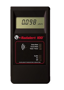 美国Radalert100X便携式辐射检测仪沾污报警仪