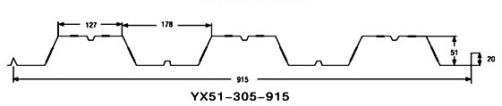 YX76-305-915楼承板