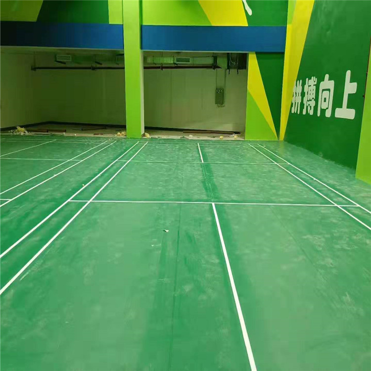 漯河羽毛球场地板胶 羽毛球场地颜色 品类齐全