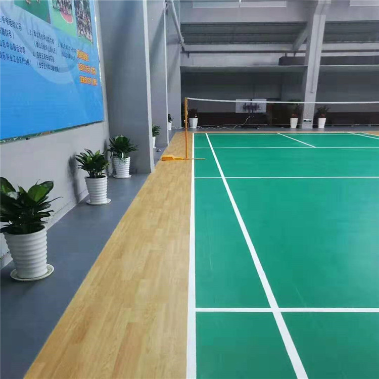 锦州羽毛球运动地胶 室外羽毛球场地