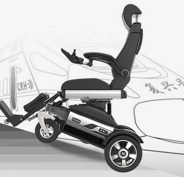 坡道自平衡智能电动轮椅车厂家
