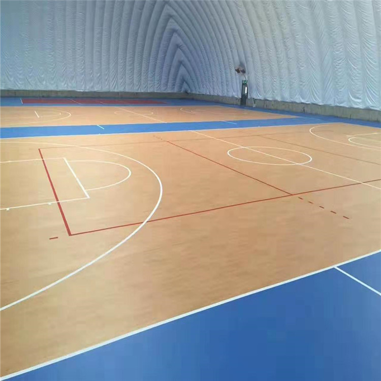 陵水黎族自治县标准篮球场 室外篮球场塑胶