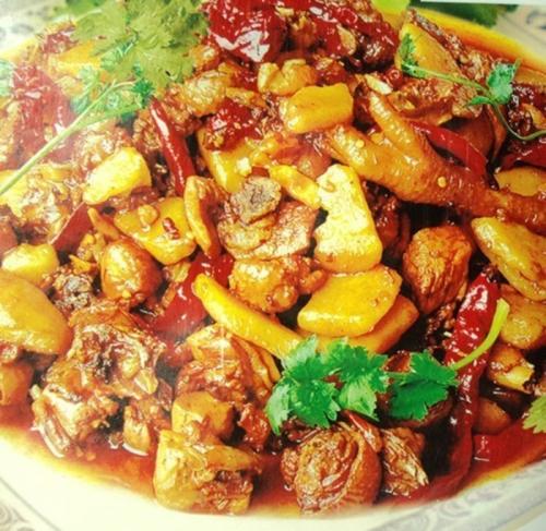 威海哪有大盘鸡技术学,味道怎么样