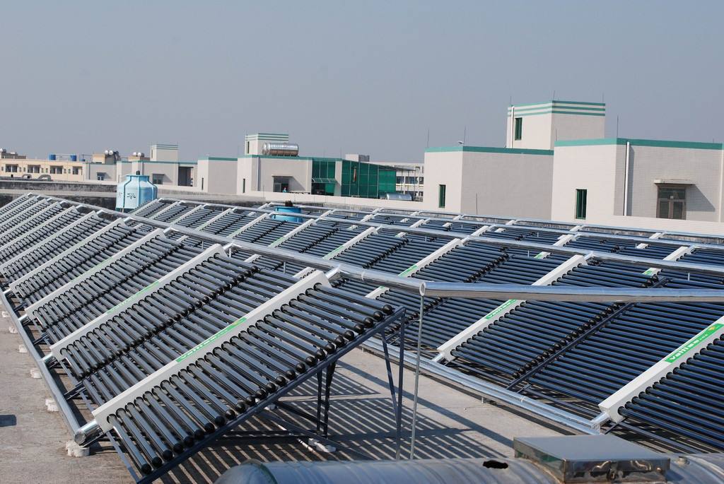 无锡洗浴太阳能热水工程 苏州恩比达环保科技供应
