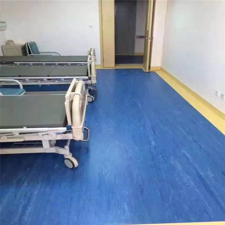 北京医院地胶厂家 室内塑胶地板施工