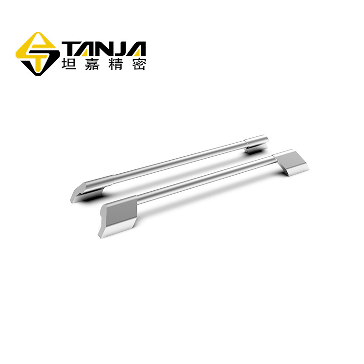 TANJA L38硬质铝合金机床设备把手 亚光饰面检测仪器把手 工业器械拉手M10