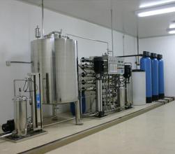反渗透+阴阳离子混合床水处理设备 化装品生产用去离子**纯水设备